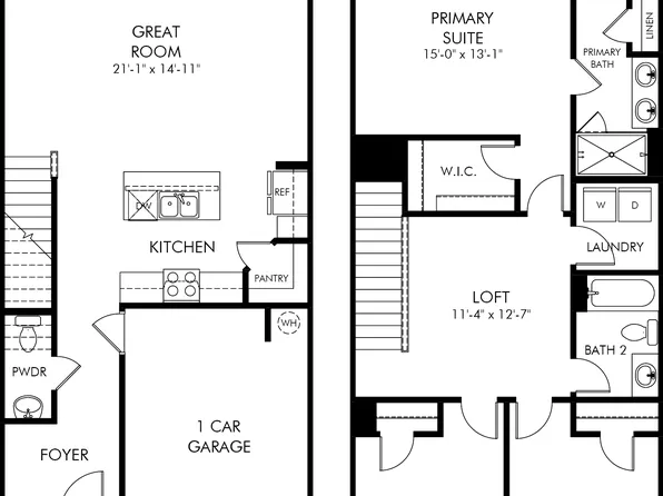Anderson - End Unit Plan, Courts at Brook Run