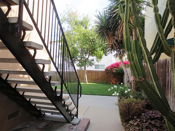 Back stairs to your apartment