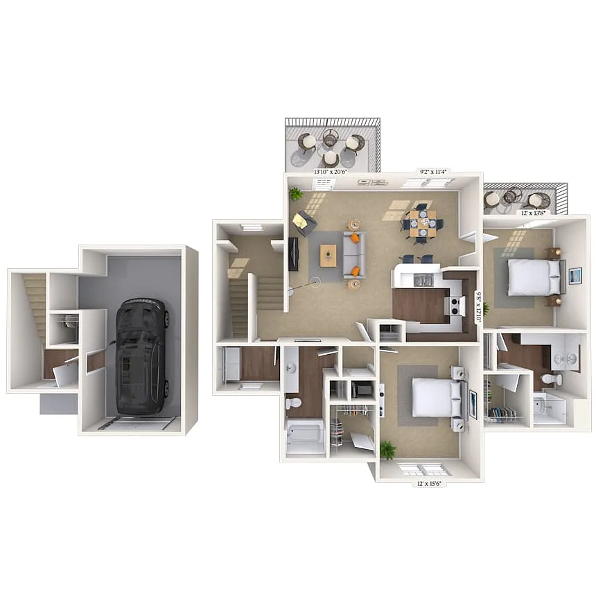 Floor plan 22C