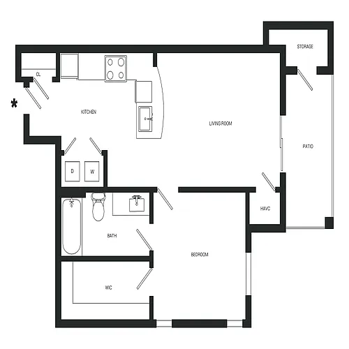 Floor plan Harmony