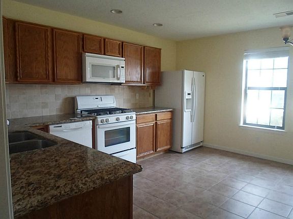 Kitchen with granite counter tops