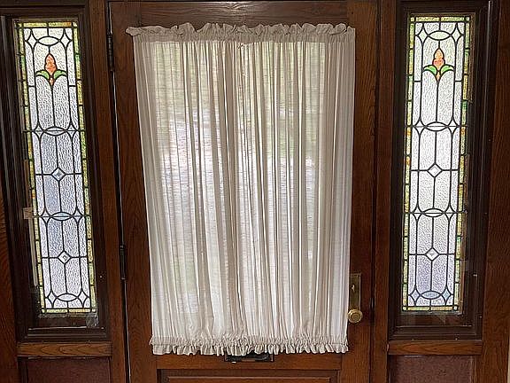 Entry door, transom, surrnd