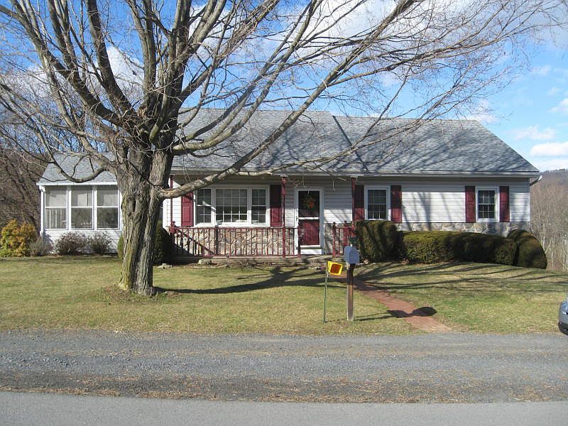 Sun room at left