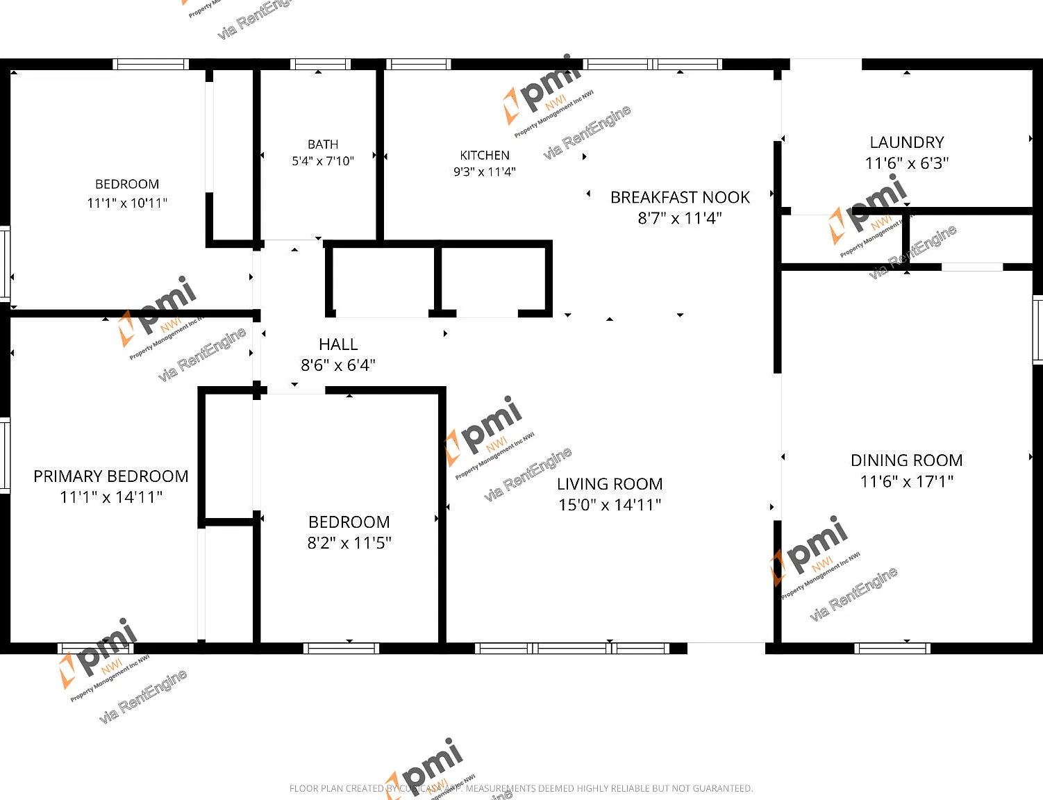3 bed, 1.0 bath, 1372 sqft, $1,295 — Photo 2