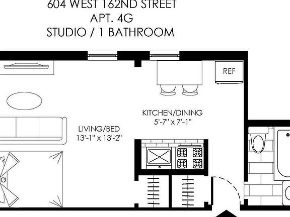 2nd image of 604 W 162nd St APT 4G