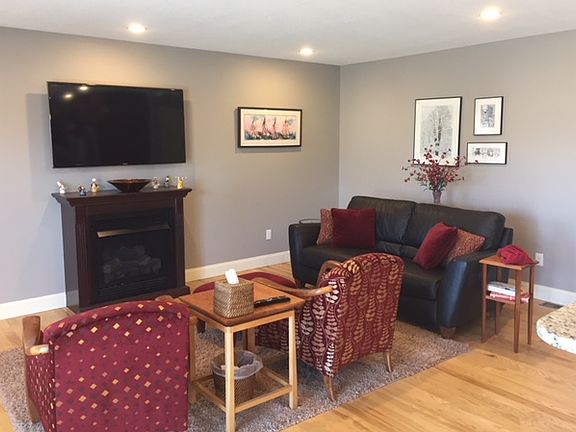 Open concept Living Area