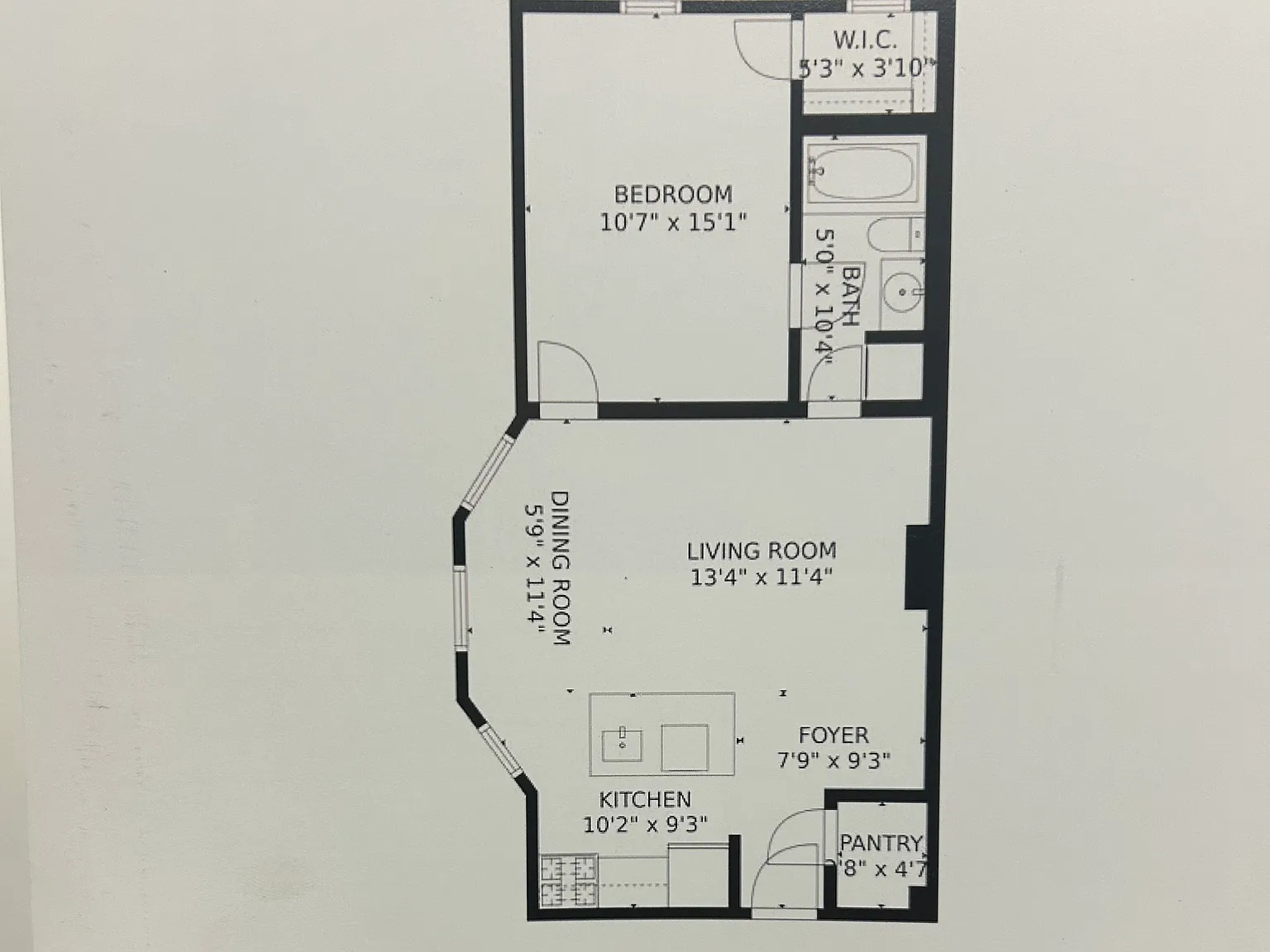 1 bed, 623 sqft, $2,750 — Photo 3