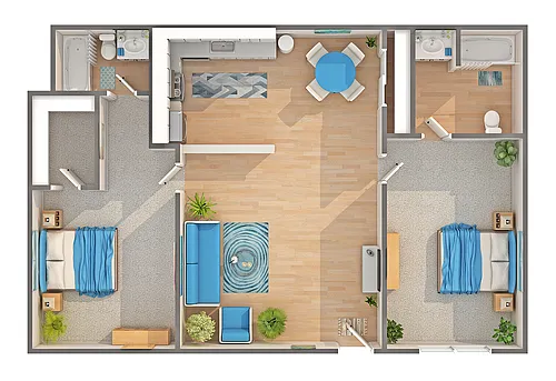 Floor plan B4R