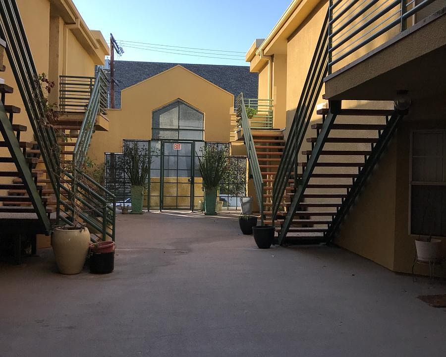 open courtyard