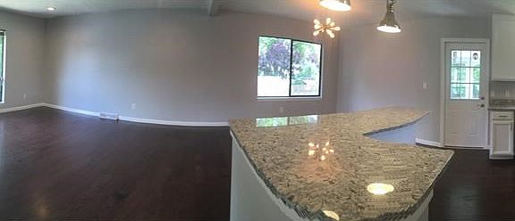 Panoramic of Open Floor Plan main area