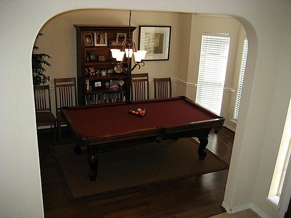 Dining room at the front of the home.