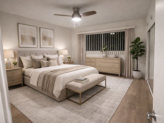 Bedroom (comes unfurnished)