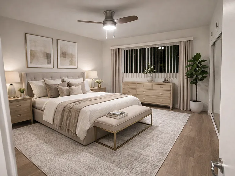 Bedroom (comes unfurnished)