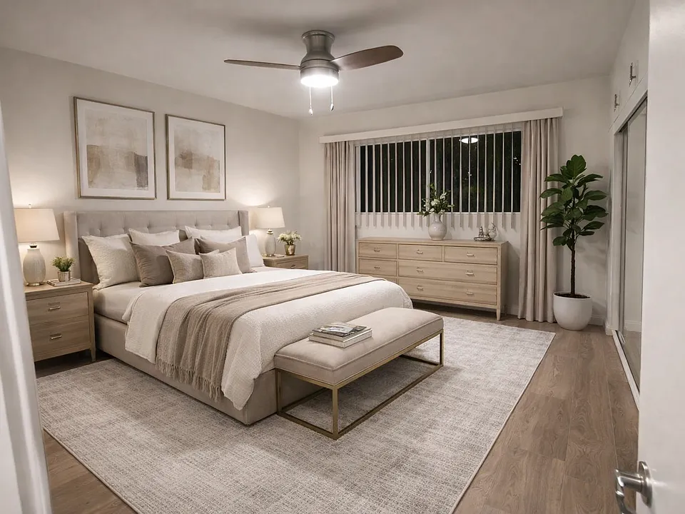 Bedroom (comes unfurnished)