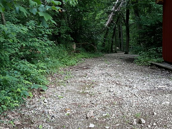 from property line @ resid.