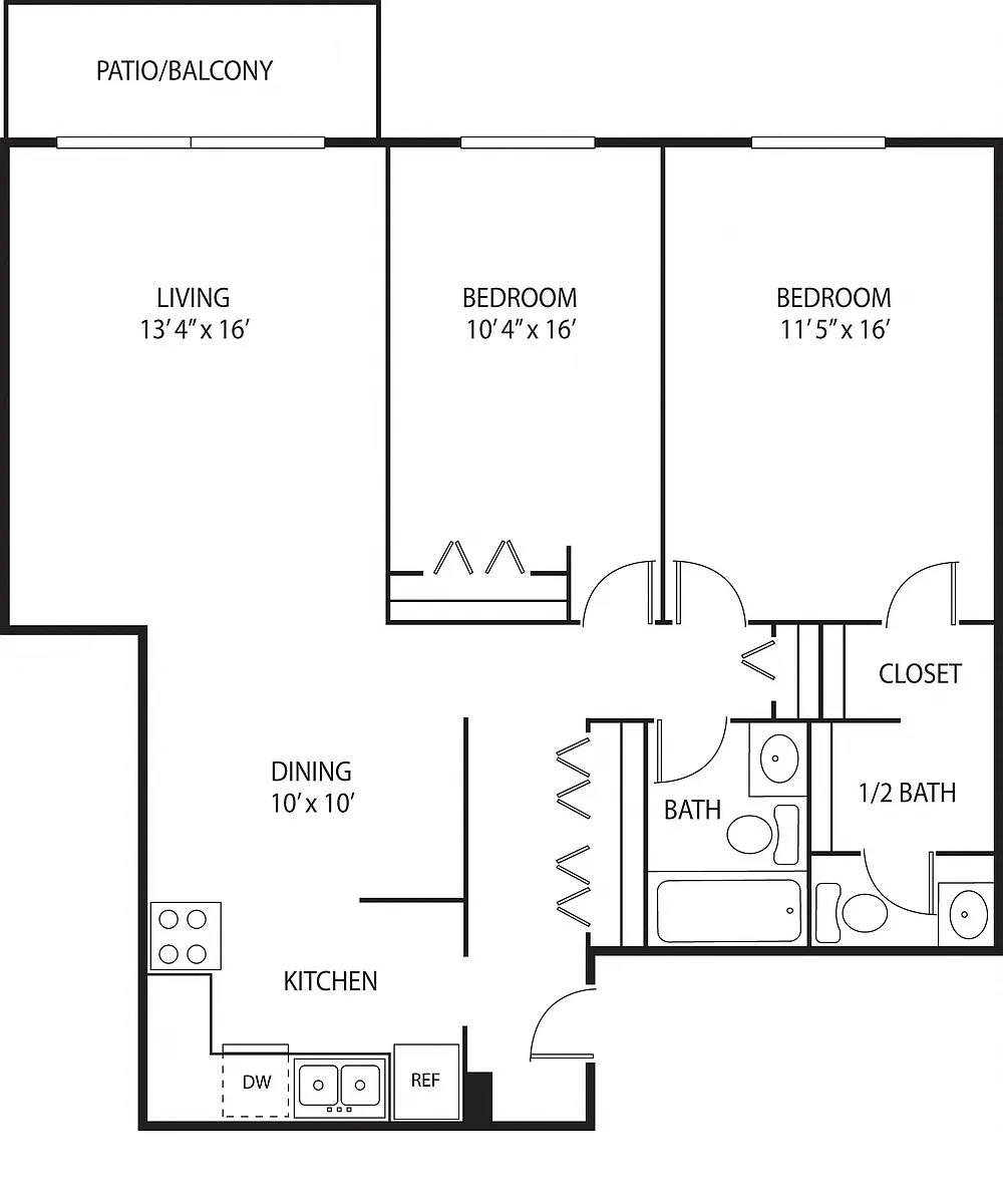 Floor plan Tiger Eye