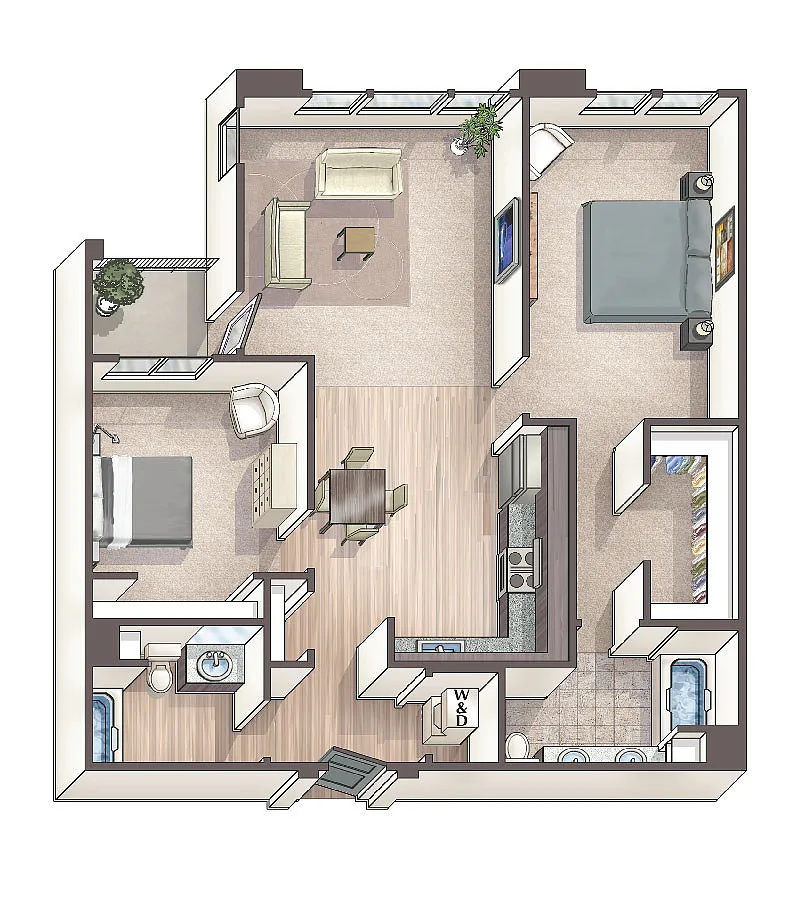 Floor plan Chic C3-3