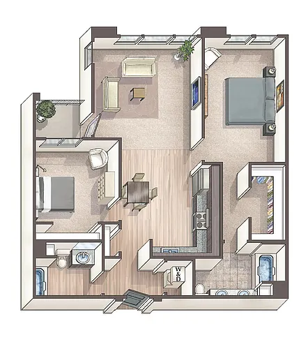 Floor plan Chic C3-3