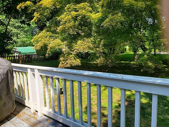 view of back yard fenced in