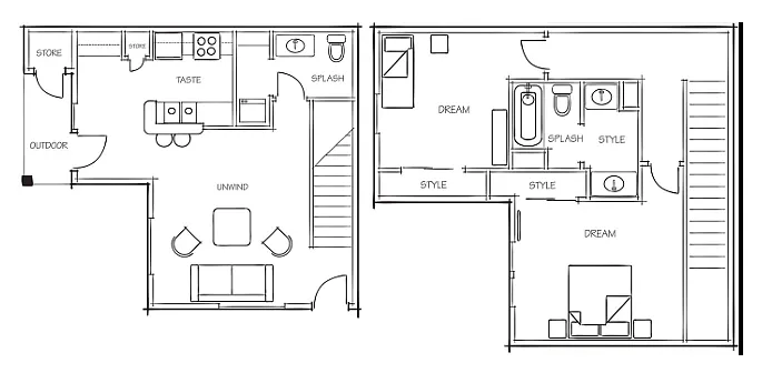 Floor plan Topaz