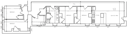Floor plan 4 Bedroom 2 Bathroom