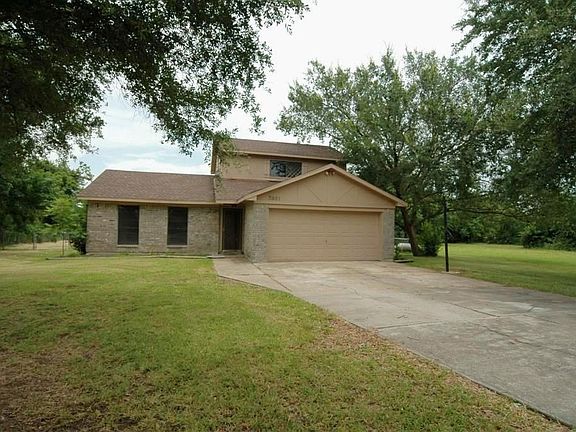 Closer view of the front of the house
