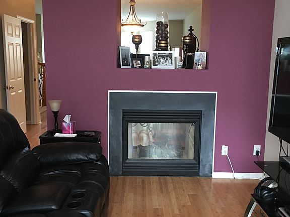 Back living room fireplace