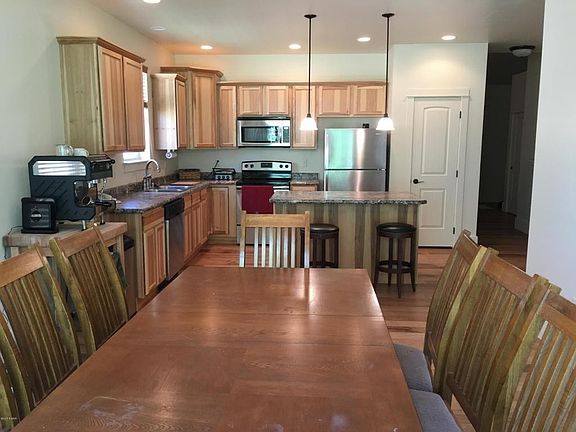 Dining and kitchen