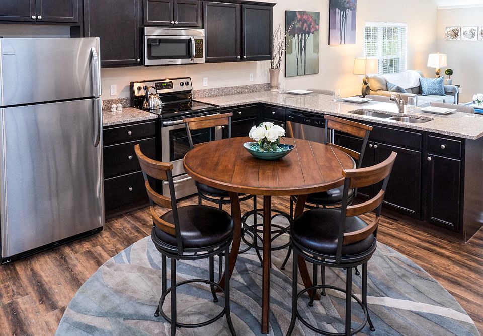 Spacious Kitchens with Breakfast Bar and Room for a Table