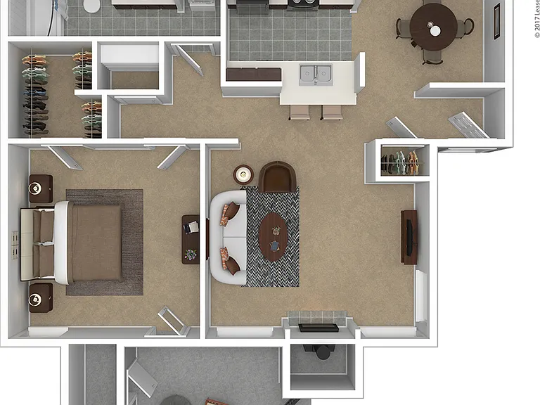 Broadleaf at Holcomb - A1 Floor Plan Broadleaf at Holcomb - A1 Floor Plan