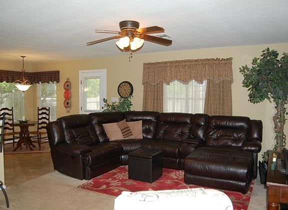 Open family room