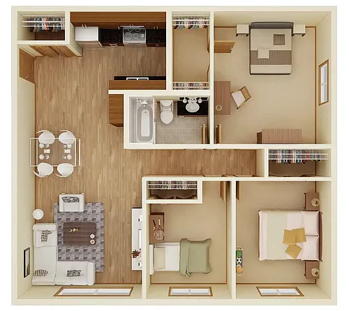 Floor plan Tahoe