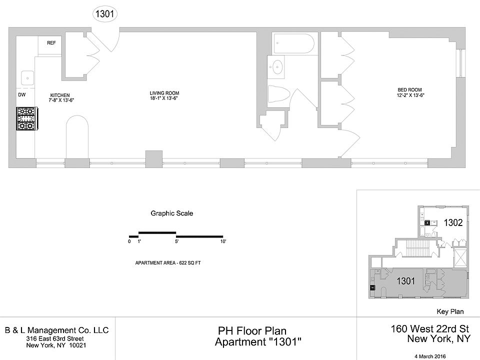 1st image of 160 W 22nd St APT 1301