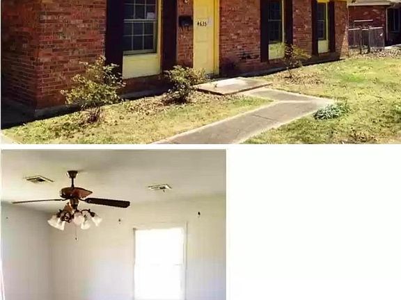 Living room vinyl flooding brown hardwood look/front house