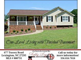 677 Tussey Rd, Lexington, NC 27295