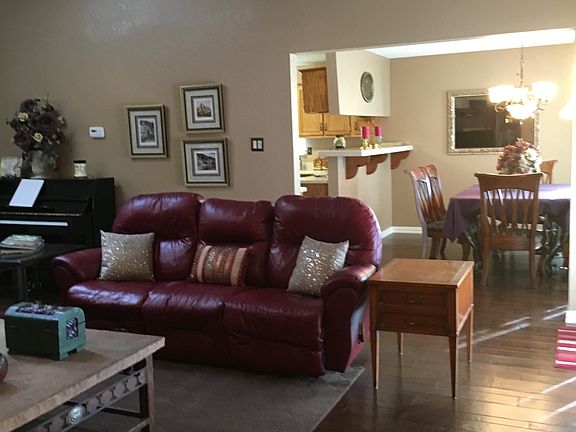 living, dining, kitchen