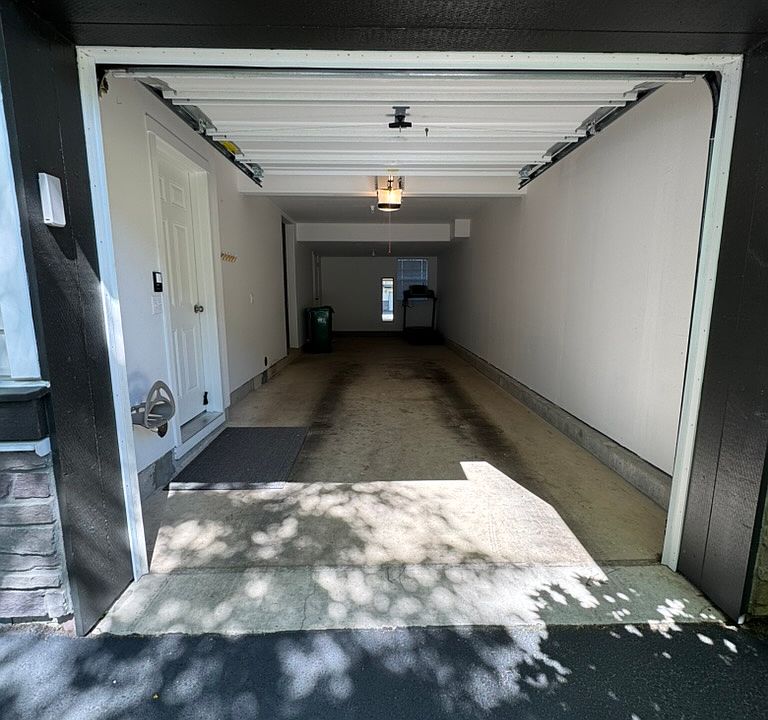 Attached garage