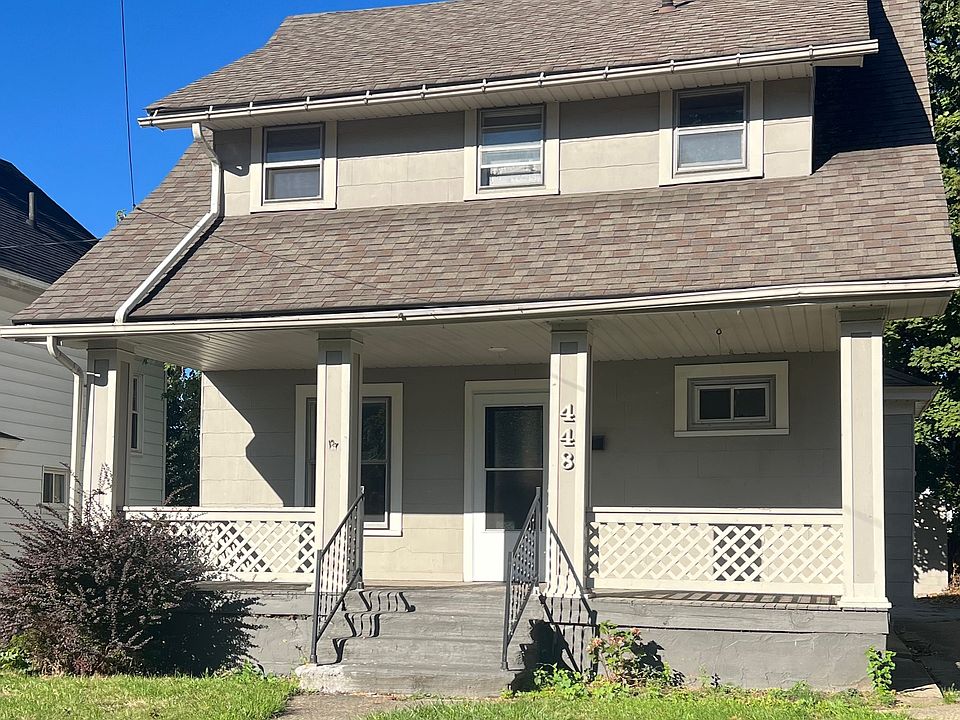 Front of house with porch