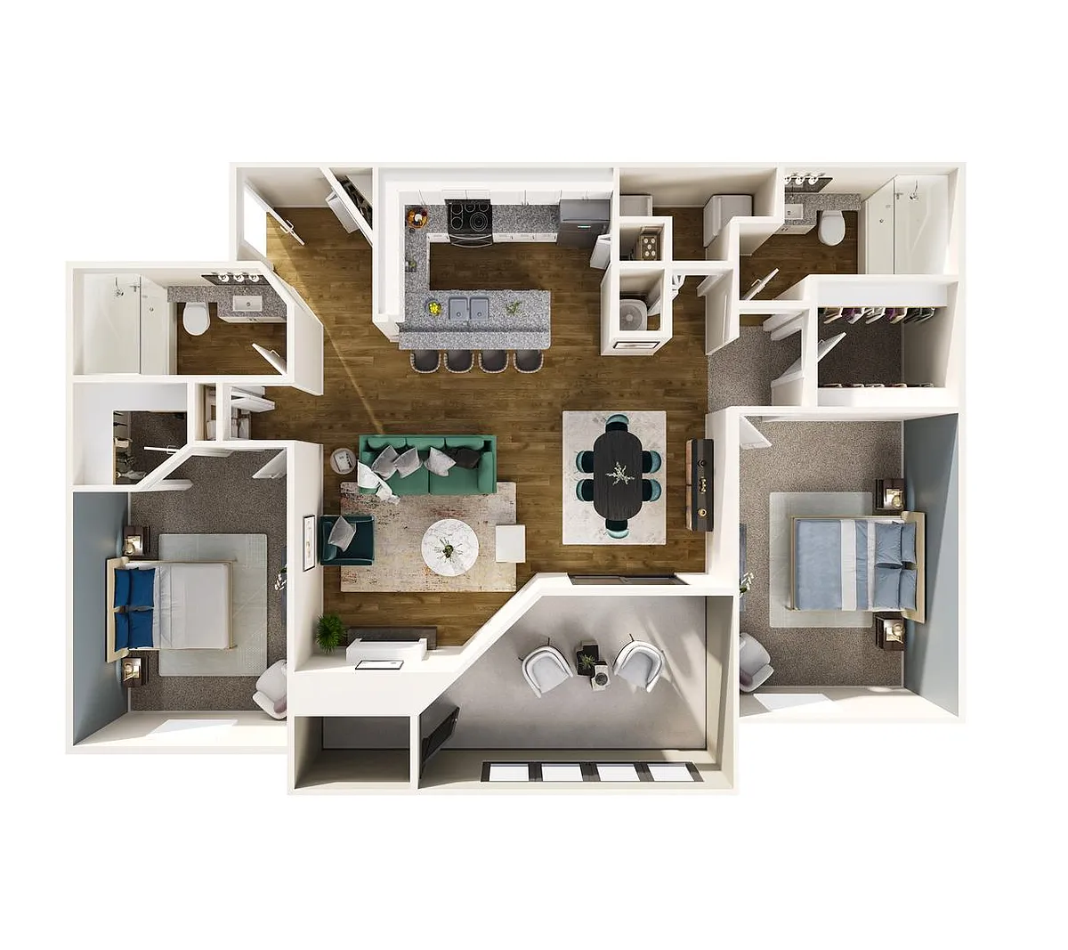 Floor plan The Rosewood