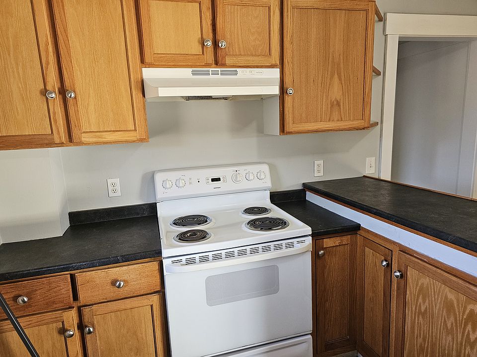Galley kitchen with lots of storage