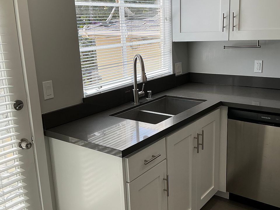Recently upgraded kitchen with lots of natural light.