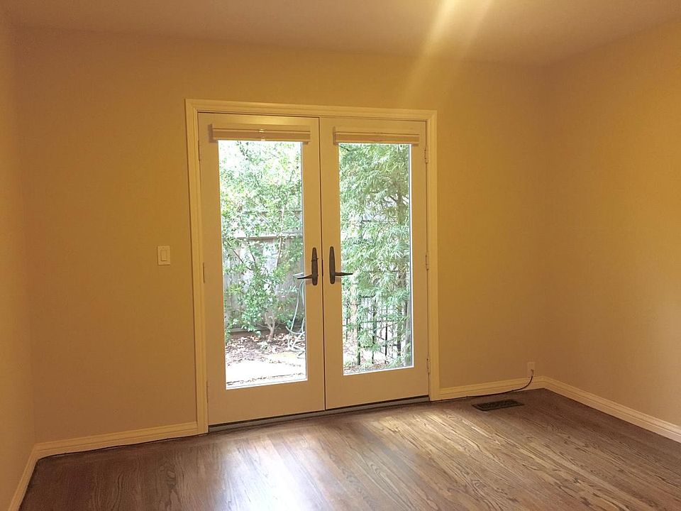 Bedroom 2 with French doors