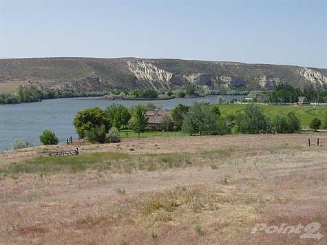 View of river and home