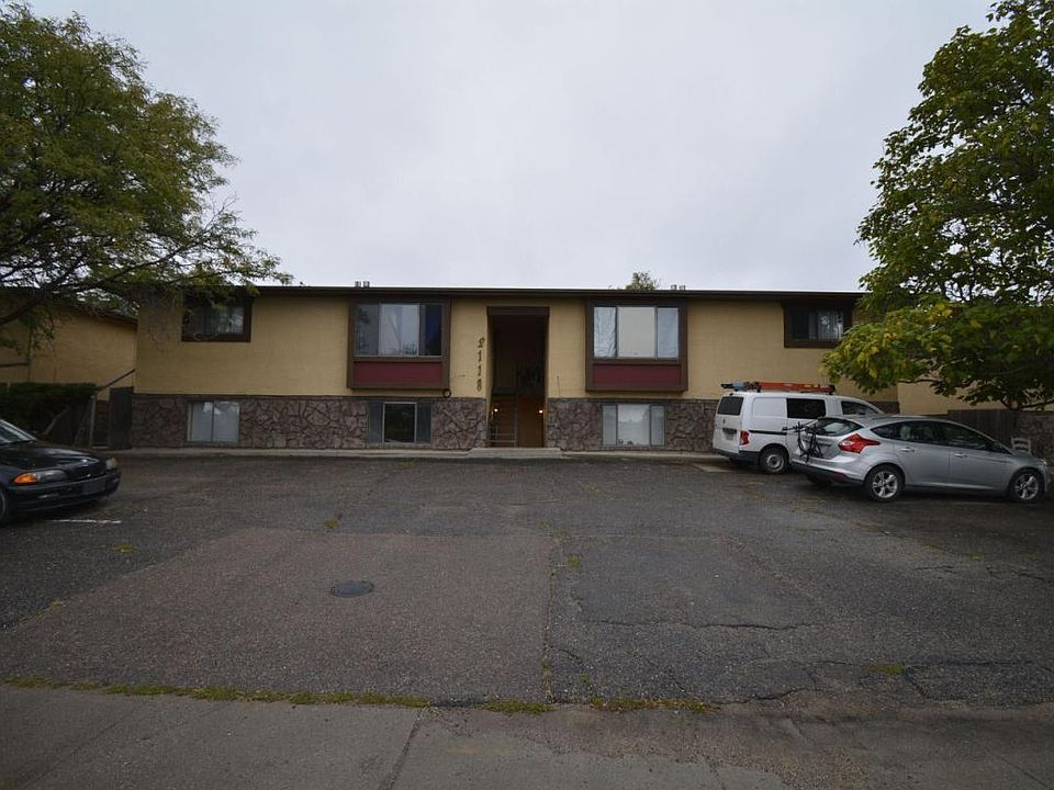 Front of Building. C is bottom left.