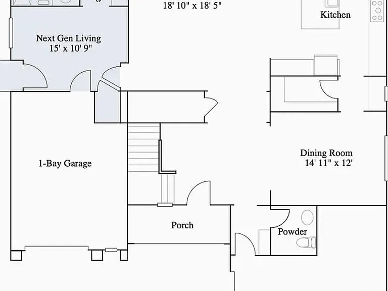 First floor