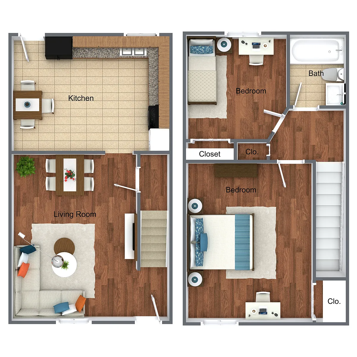 Floor plan 2BR