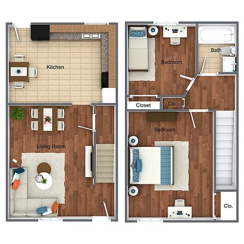 Floor plan 2BR