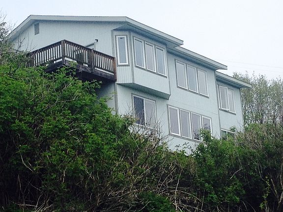 South exposure of house