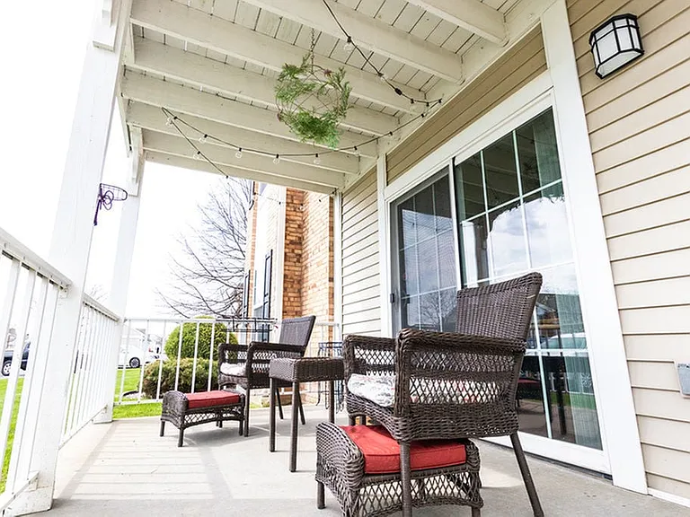 Private Patio to Enjoy the Outdoors