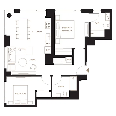 Floor plan B8